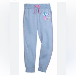 New Disney Princess Light Blue & pink organic cotton Sweatpants Joggers Sz 9/10